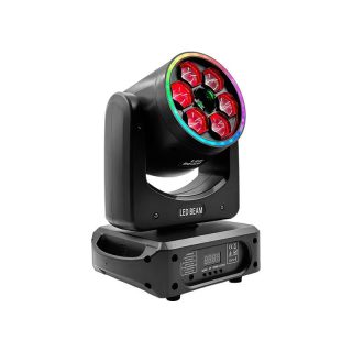 Front view of the six-lens honey-eye moving-head effect light